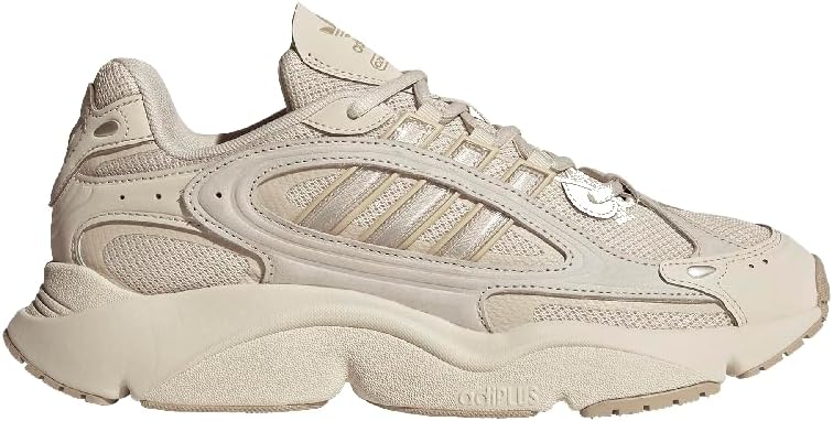 

Мужские кроссовки Adidas Ozmillen на шнуровке повседневные - бежевые