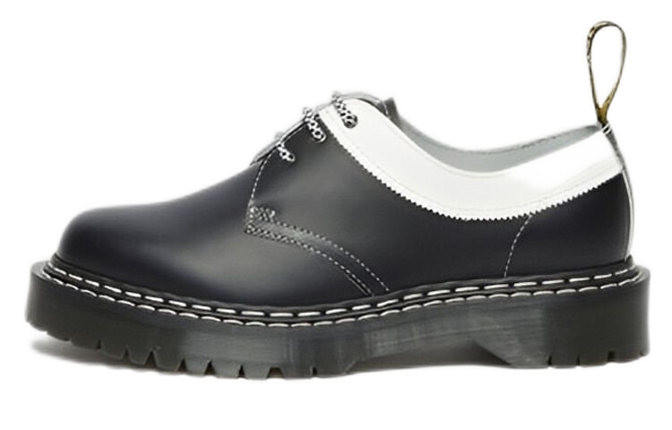 Туфли Dr.Martens 1461Bex Smooth Contrast Leather Oxford Shoes 'Black White'