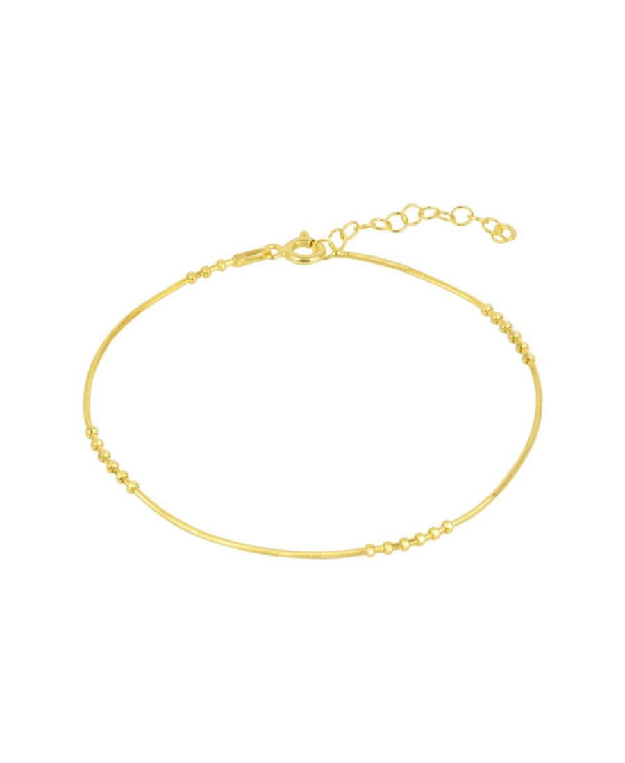 

Браслет из шести бусин из стерлингового серебра Spero London, Gold