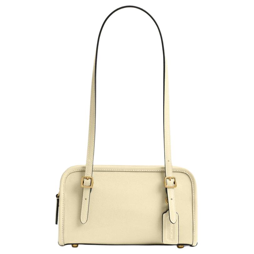 

COACH Оригинальная кожаная сумка через плечо Swing для женщин Лунный свет