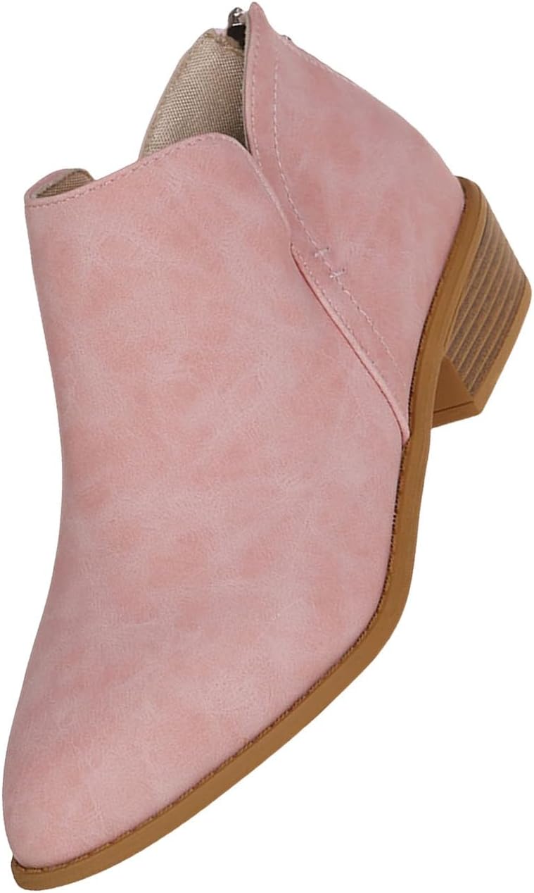 

Модные сшитые короткие ботинки Теплые тапочки Мужчины Generic, розовый