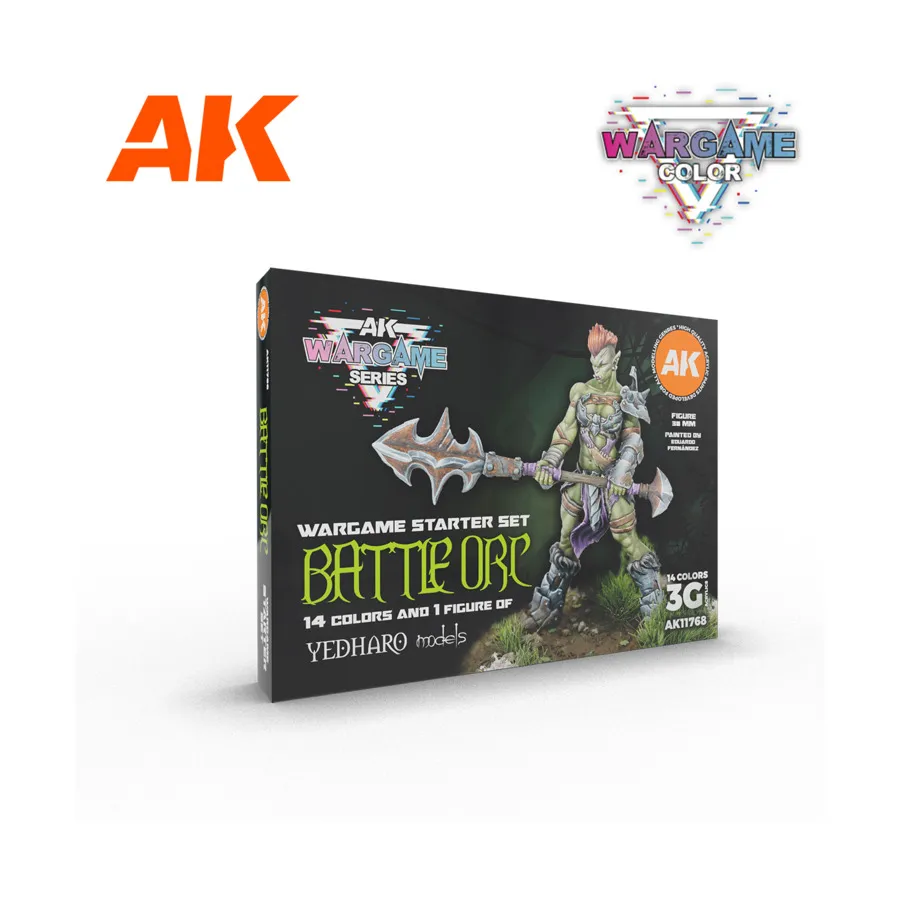 

Стартовый набор боевых орков, 3rd Gen Acrylic Paint Sets