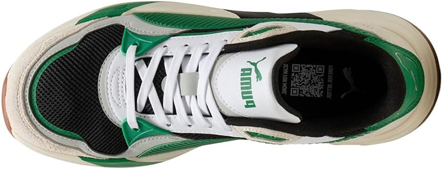 Мужские кроссовки PUMA Trinity 2 с шнуровкой, повседневные - черные, белые — фото 4