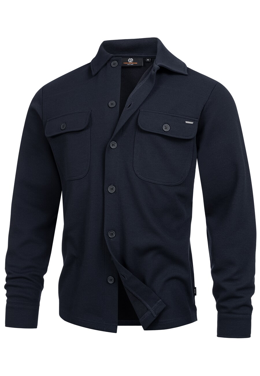 

Рубашка на пуговицах INDICODE JEANS Nello, ночной синий