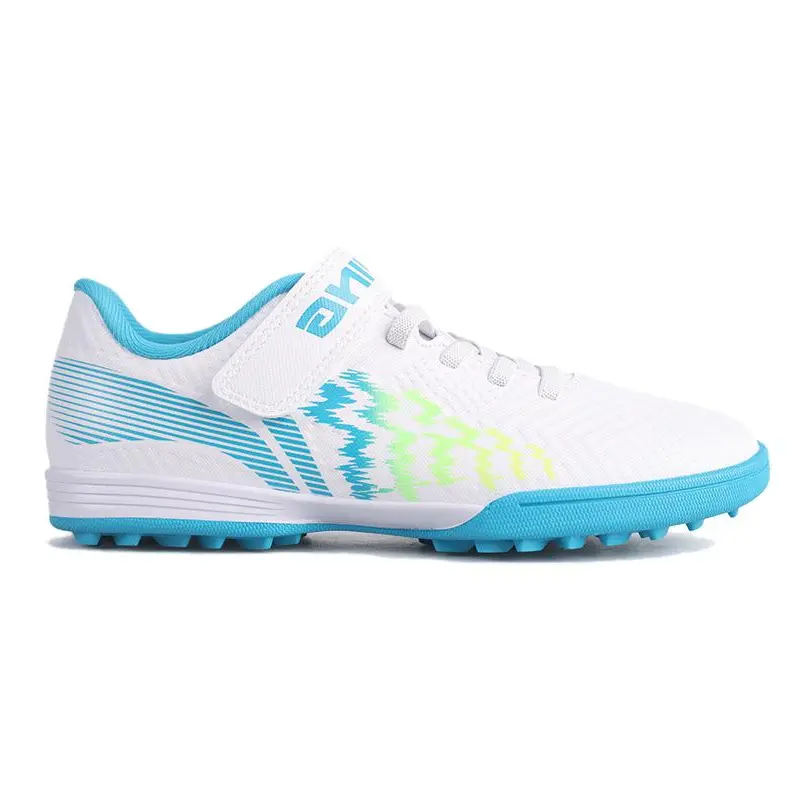 Детские футбольные бутсы Kids Low-top Light Aqua Blue Lining Young, голубой — фото 2