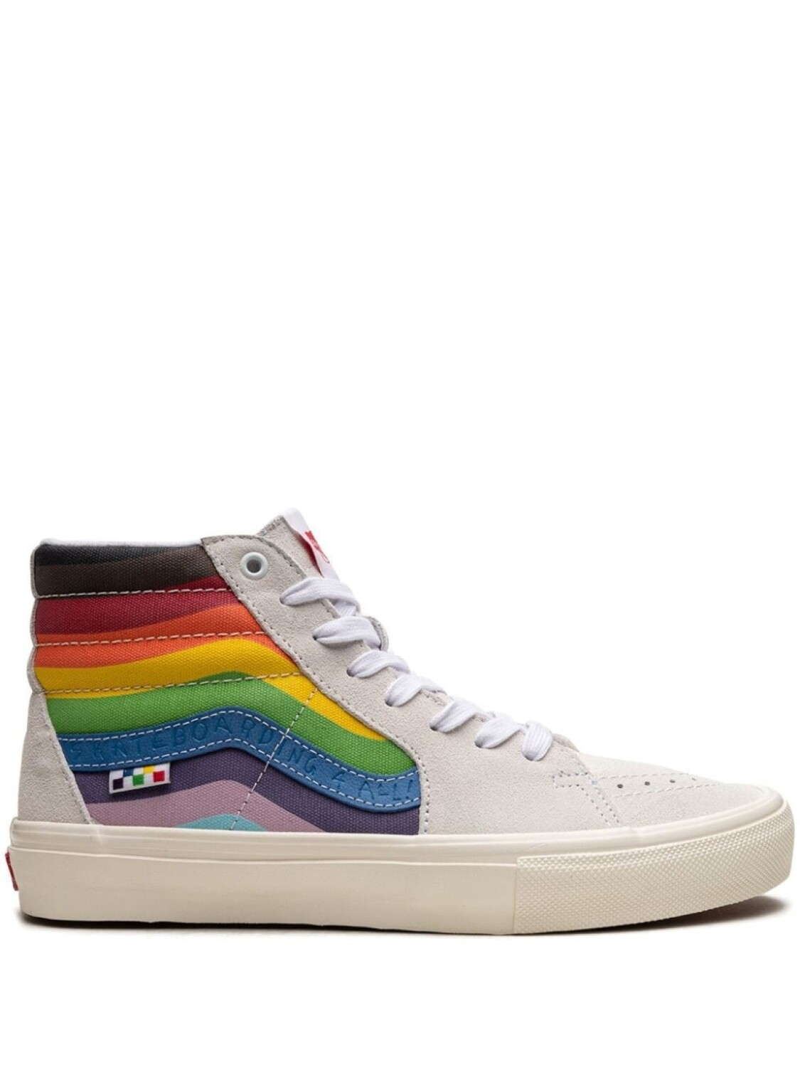 

Vans кеды Skate Sk8 Hi Pride, нейтральный цвет