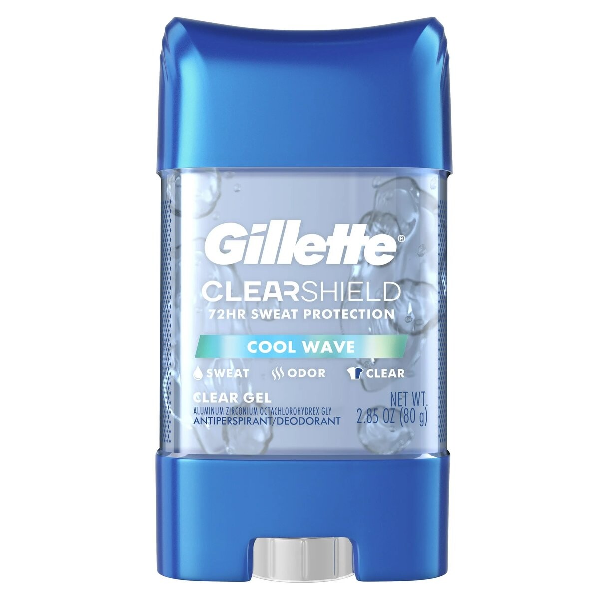 

Gillette, Clear Shield Cool Wave, дезодорант-карандаш, 80 г
