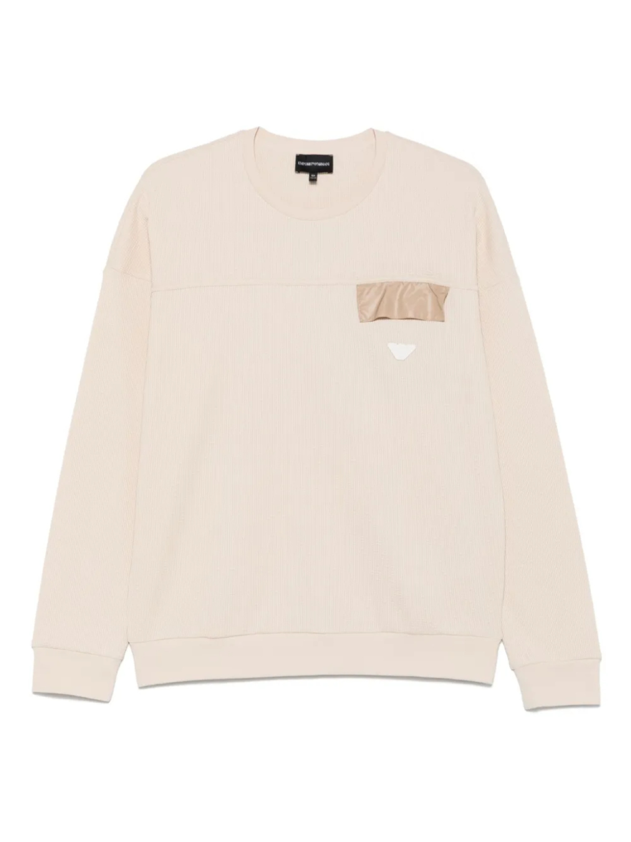 

Emporio Armani Kids толстовка с нашивкой-логотипом, нейтральный