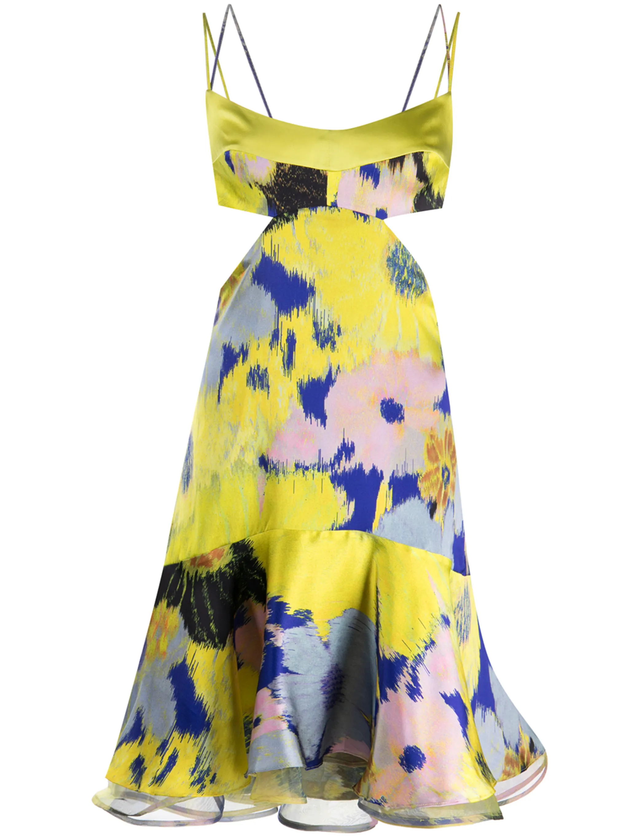 

Платье Analissa с вырезами Silvia Tcherassi, мультиколор