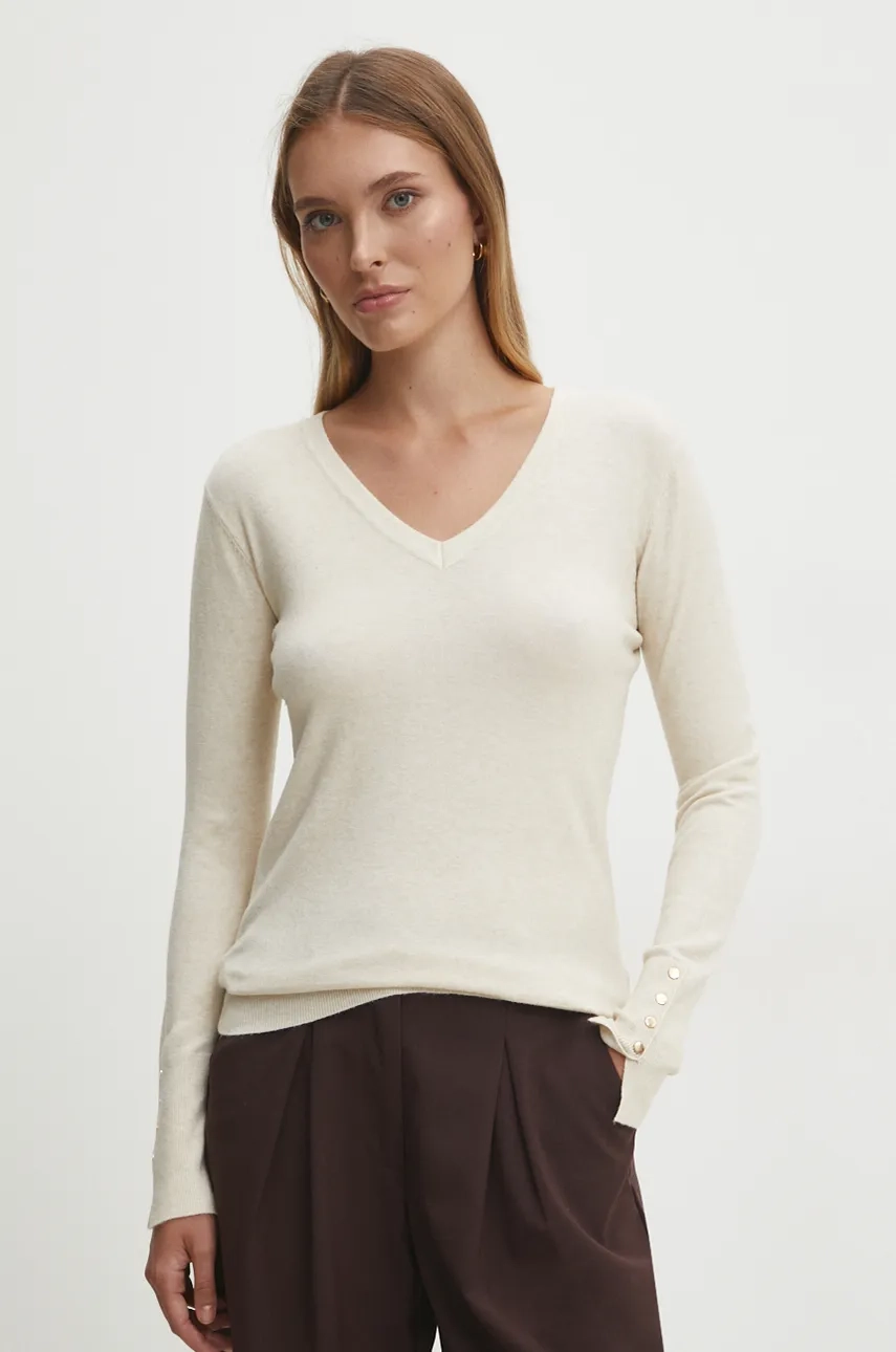 

Свитер Answear Lab, бежевый