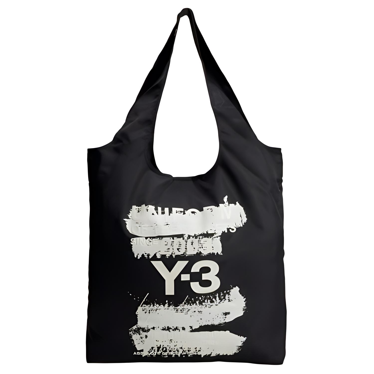 

Сумка-шоппер Y 3 с логотипом Adidas, черная