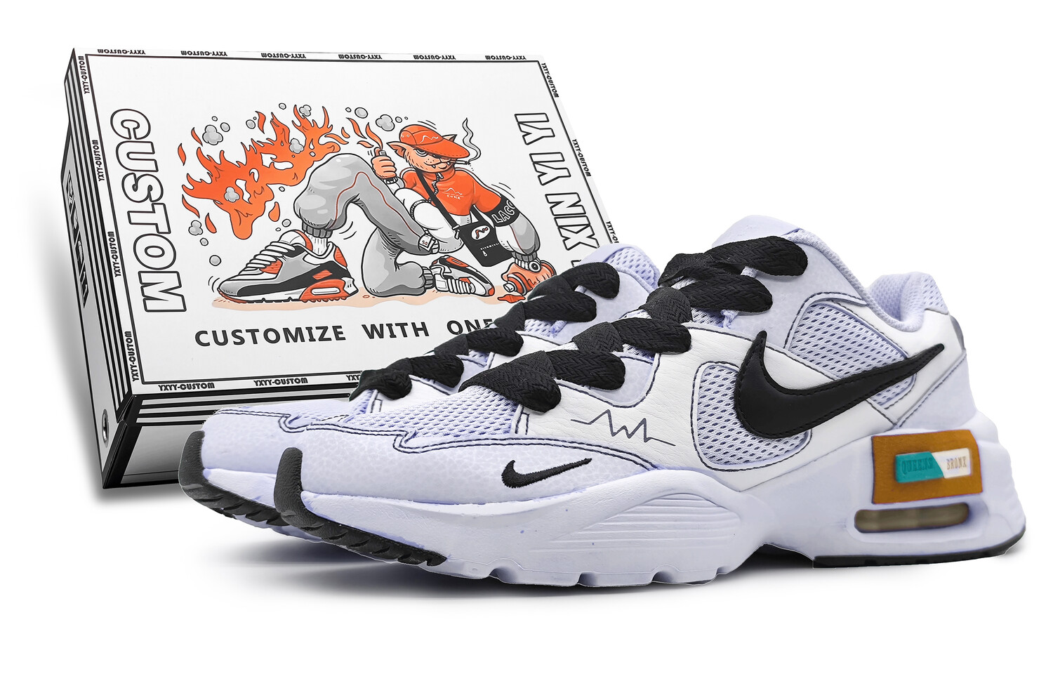 

Nike Air Max Fusion Lifestyle Shoes Men Low-top Purple/White