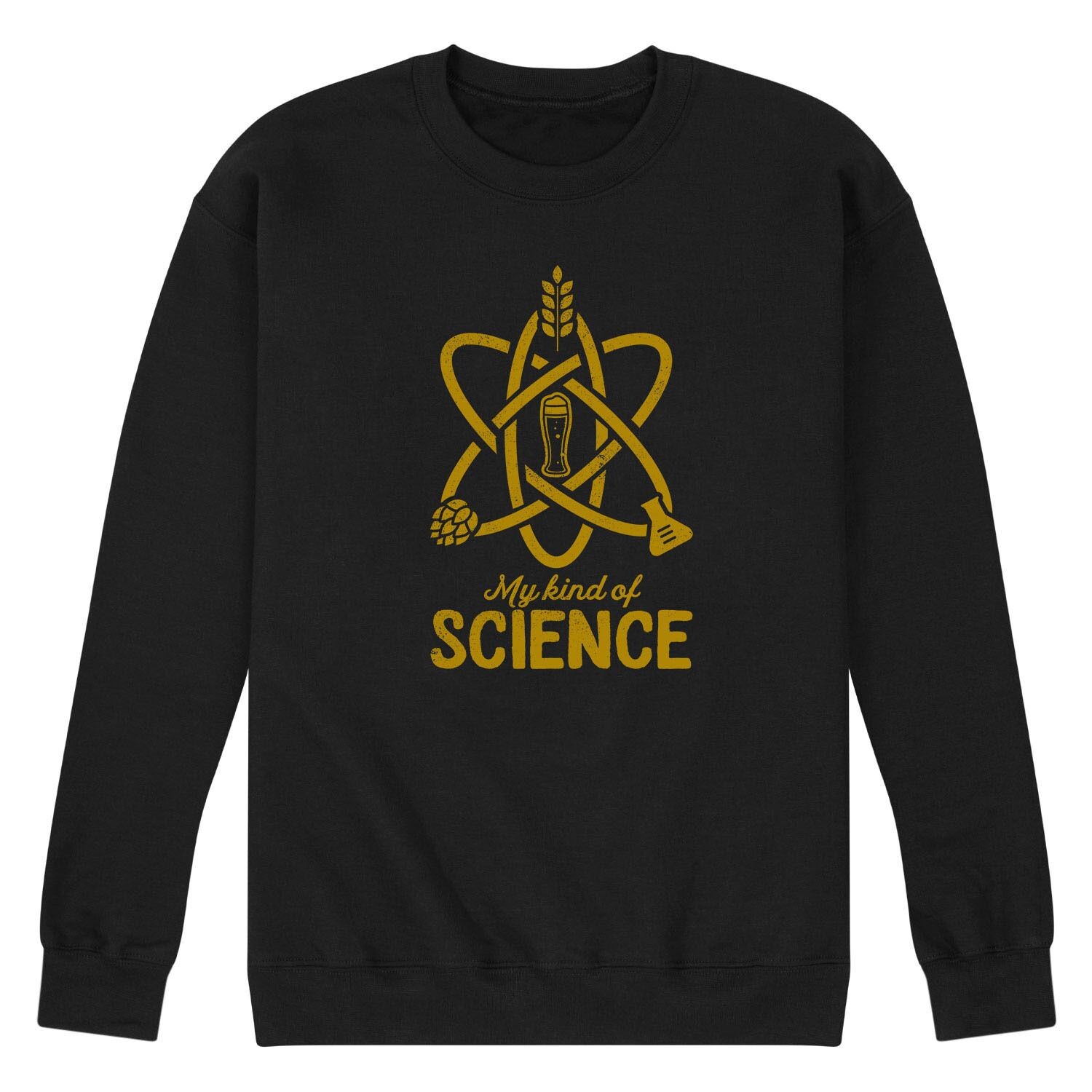 

Мужской флисовый свитшот My Kind Of Science Licensed Character