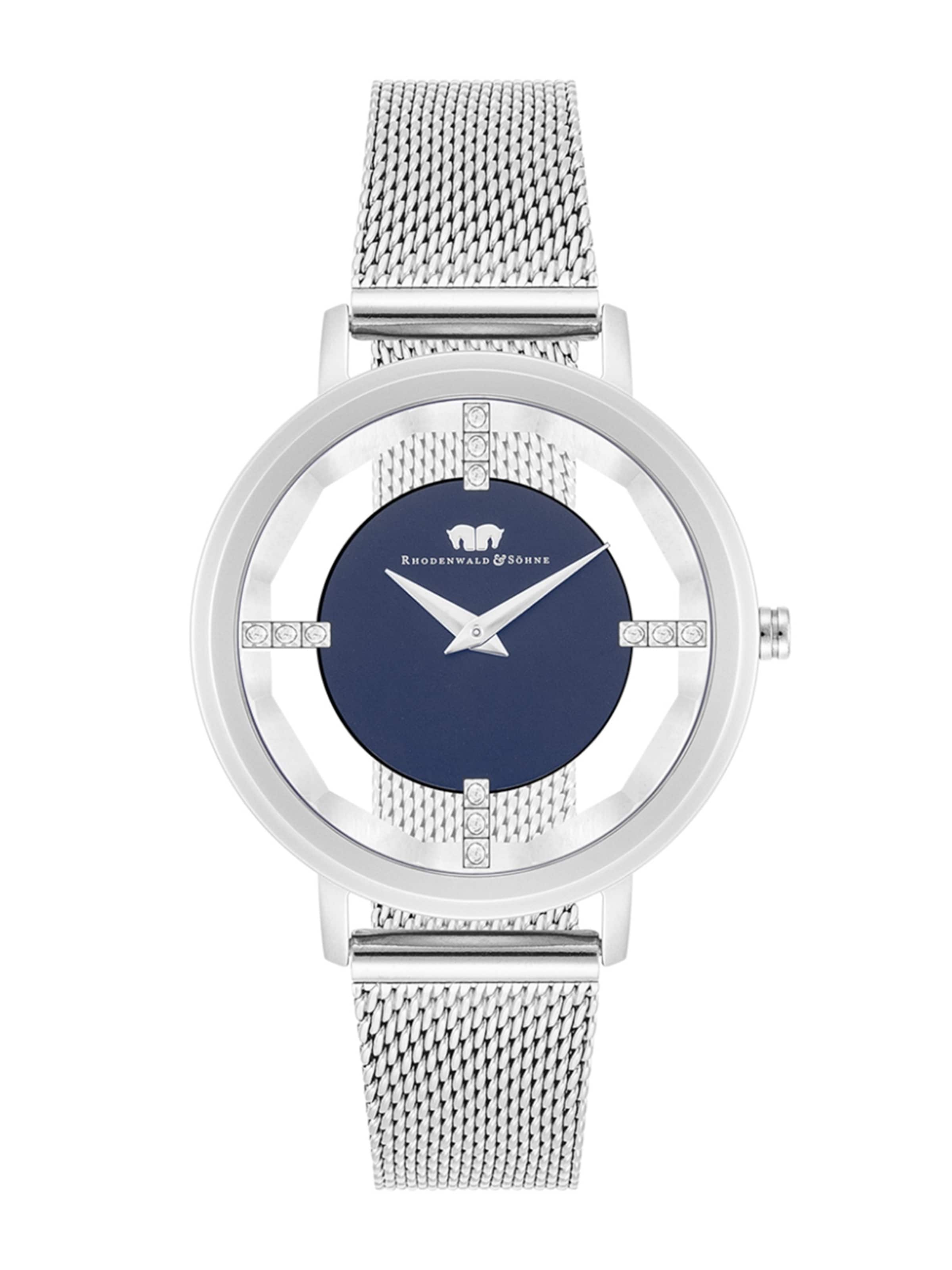

Rhodenwald & Söhne Серебряные аналоговые часы