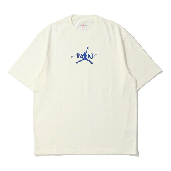 

Футболка x awake ny t-shirt asia sizing 'sail game royal' Air Jordan, мультиколор