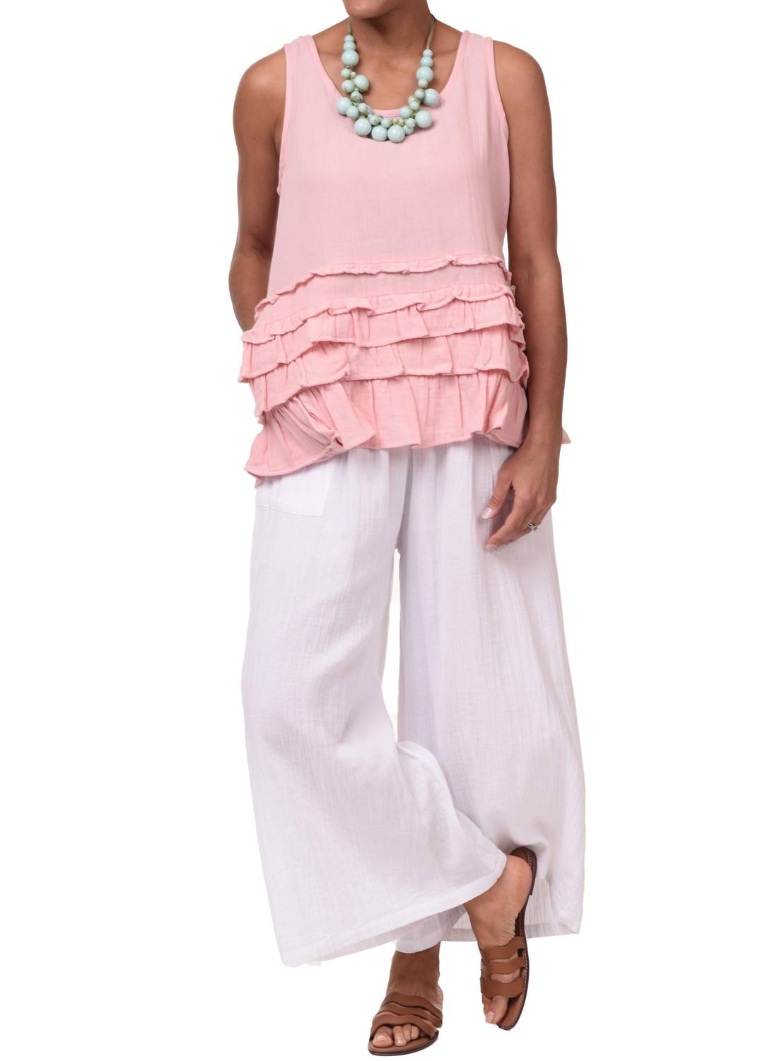 

Майка Cara Tank In Peony Tulip Clothing, Peony