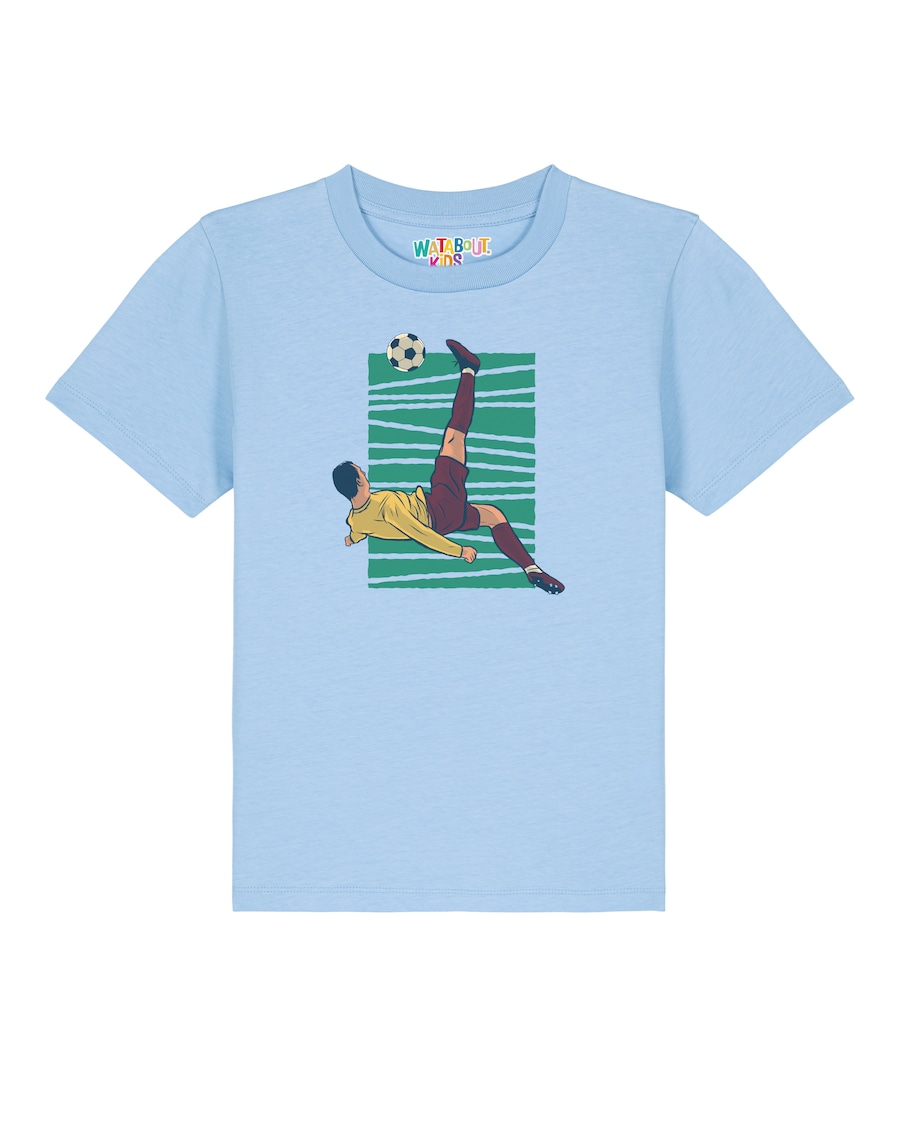 

Рубашка watabout.kids Fußball, светло-голубой