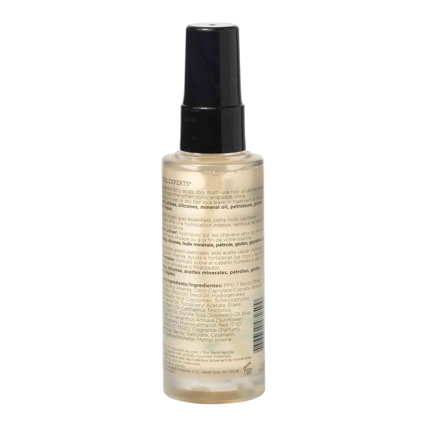 Ouidad Moisture Lock Mongongo масло для вьющихся волос, 1.7 fl oz, несмываемый уход, быстро впитывается, увлажняет, разглаживает, укрепляет и восстанавливает блеск, для всех типов кудрей — фото 2