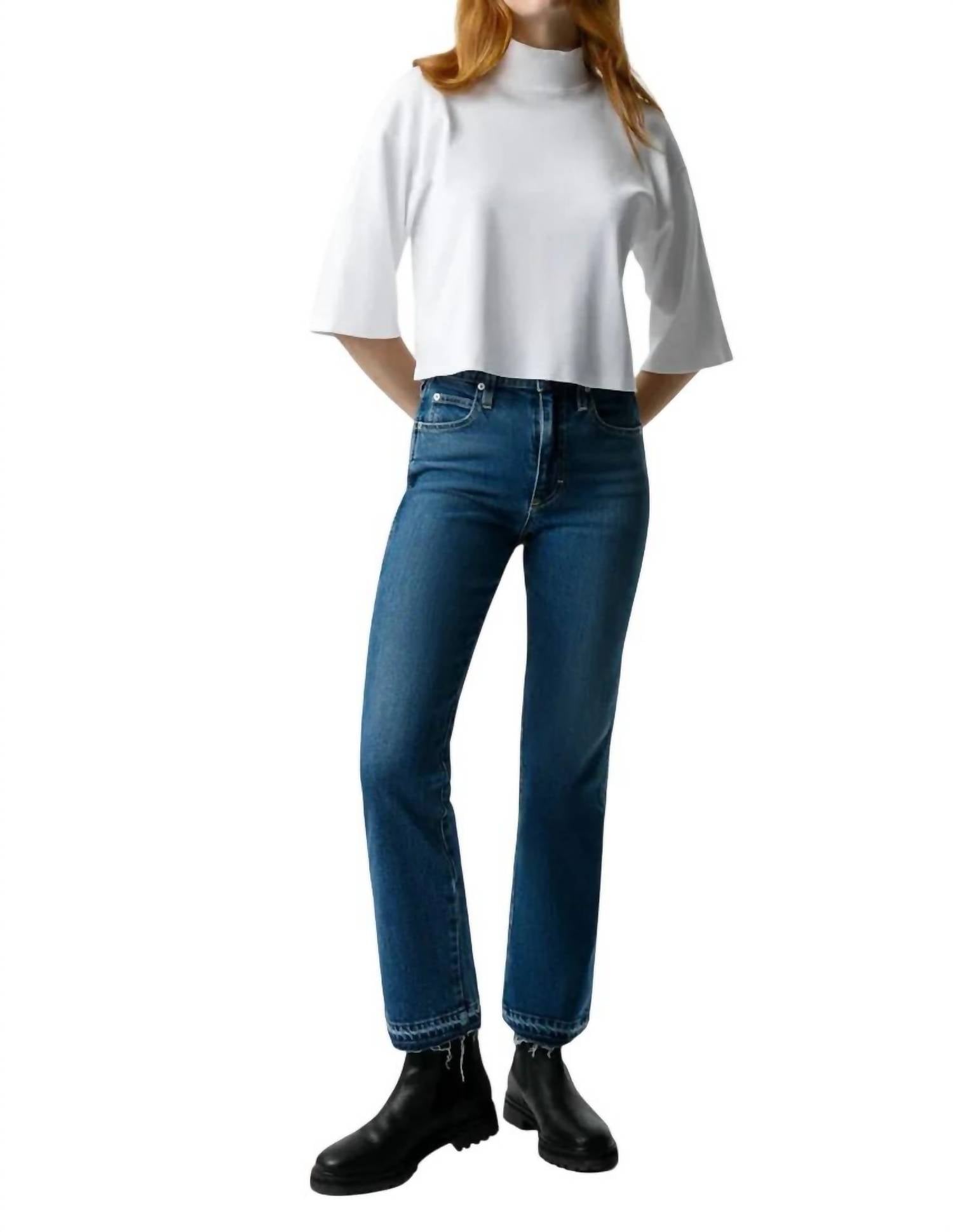 

Джинсы Bella Crop In Crush AMO