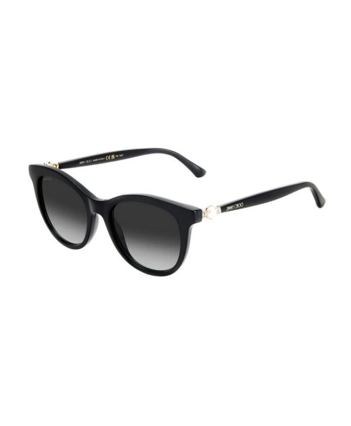

Женские солнцезащитные очки из ацетата Jimmy Choo, черный