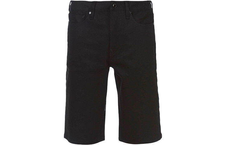 

Джинсовые шорты мужские черные Evisu, черный