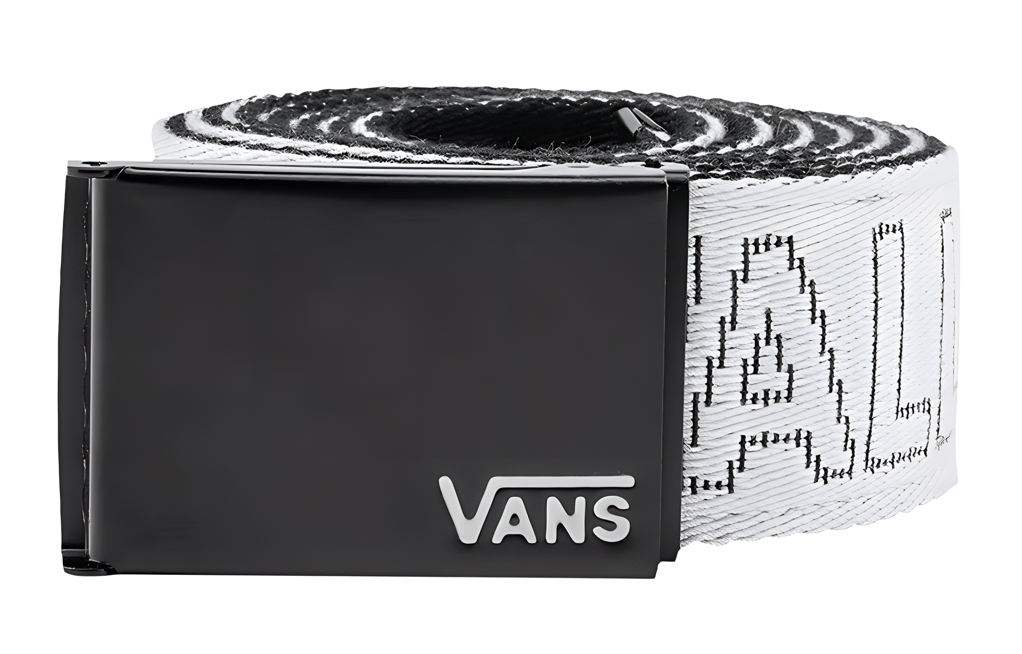 

Vans Ремень из полиэстера унисекс, черный, белый, 3,8 см