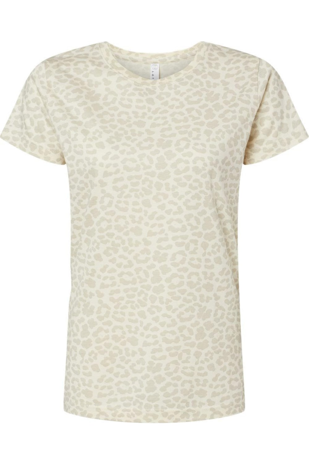 

Женская футболка LAT Fine Jersey, цвет natural leopard