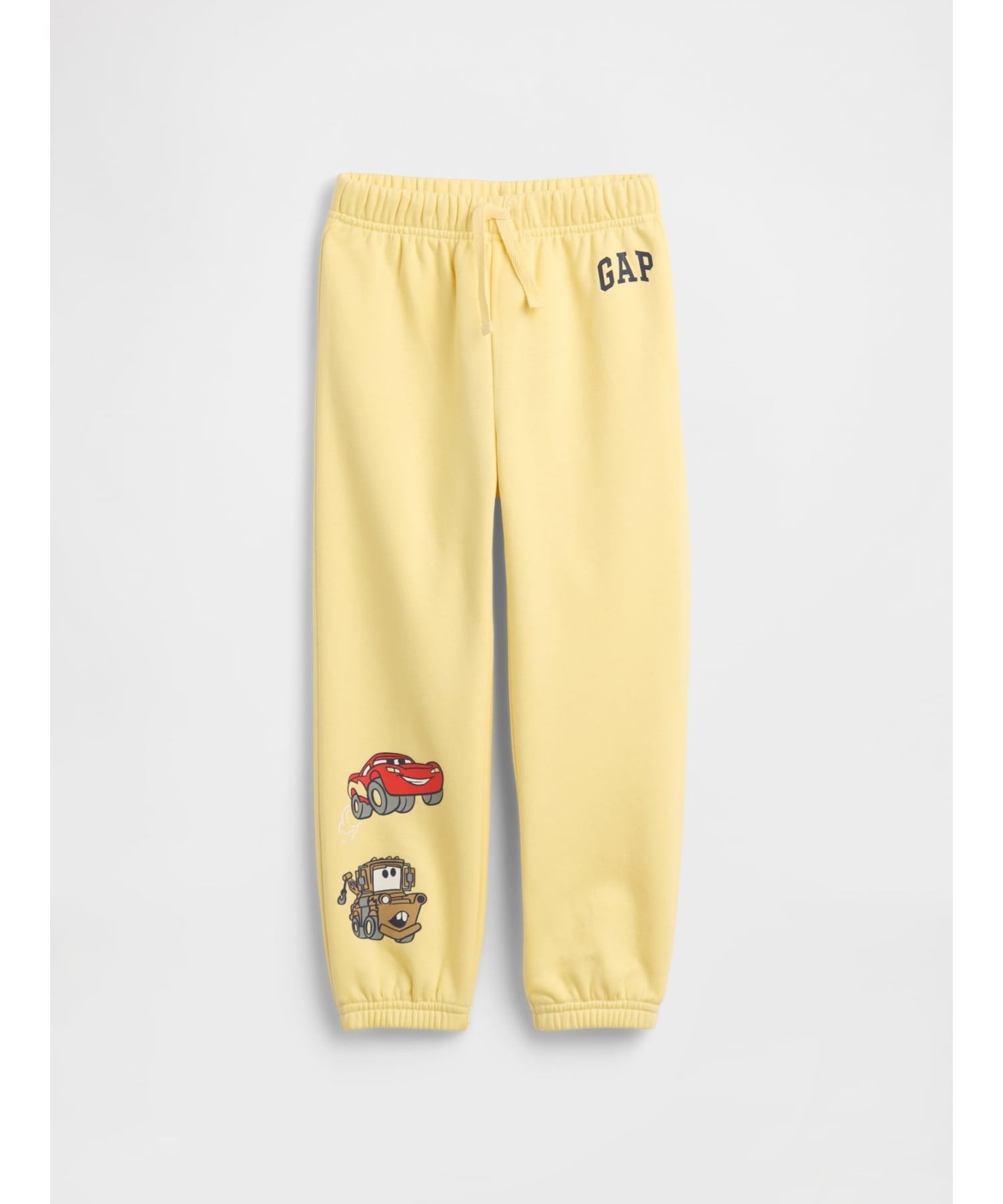 Брюки babyGap x Disney Cars Logo Pull-On Jogger Pants Gap, SPRING_YELLOW