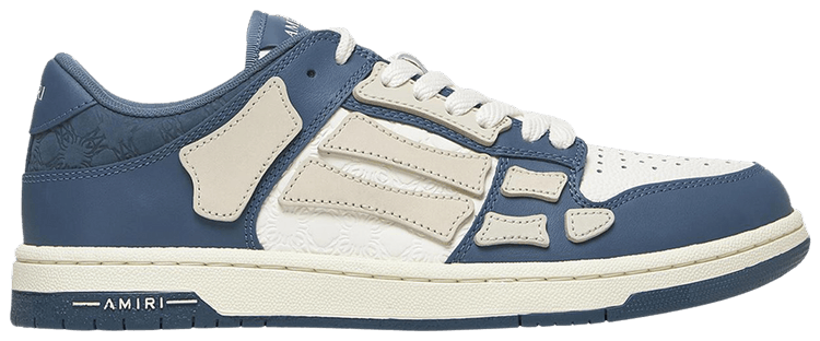 

Кроссовки Amiri Skel Top Low 'MA Quad Debossed - Vintage Blue', синий