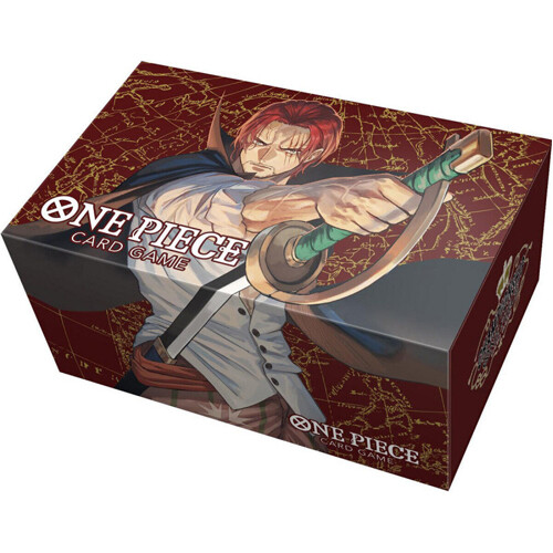 

Коробка для хранения настольных игр One Piece Card Game: Playmat And Storage Box Set – Shanks