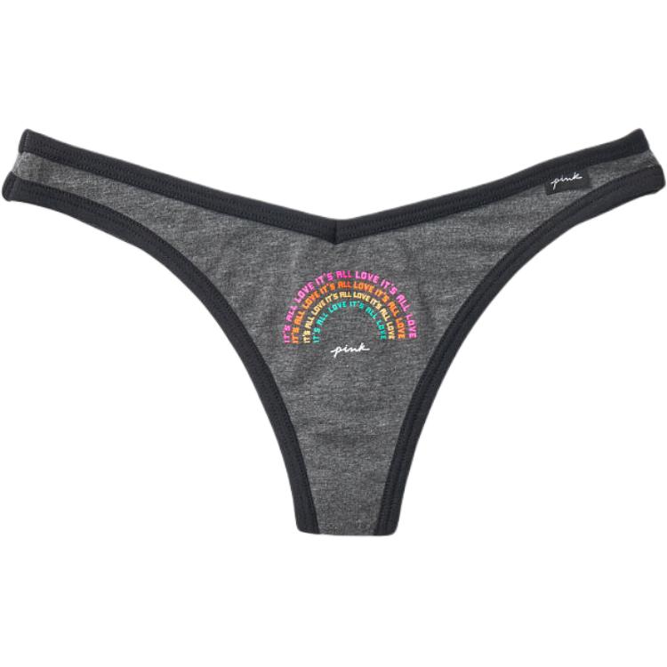 

Женские трусы 1 упаковка серые Victoria's Secret, серый