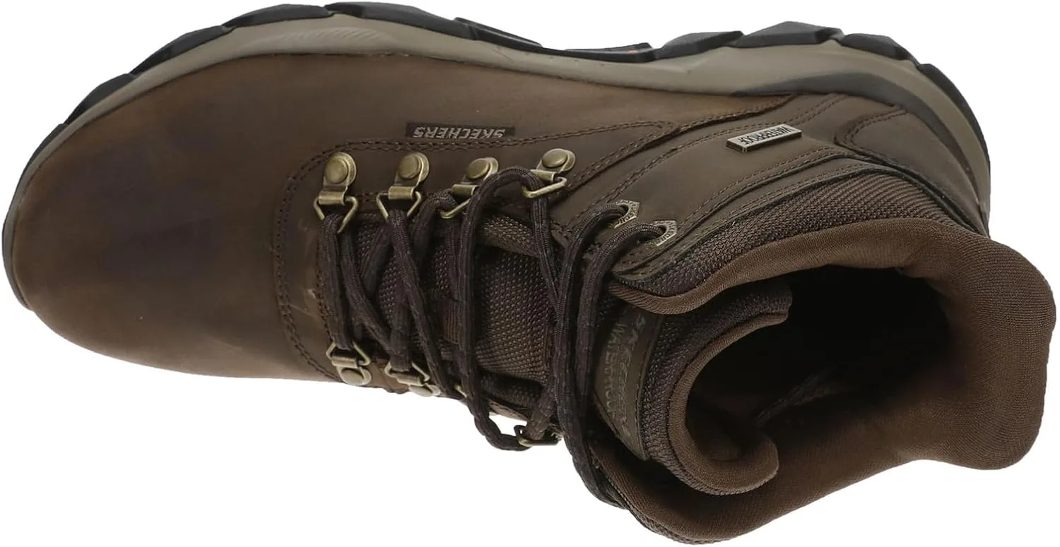 Мужские повседневные лоферы Skechers Garza Gervin, коричневый — фото 2