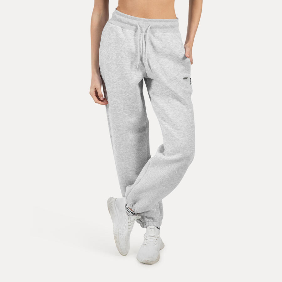 

SMILODOX Женские спортивные брюки Lyanna серые меланж