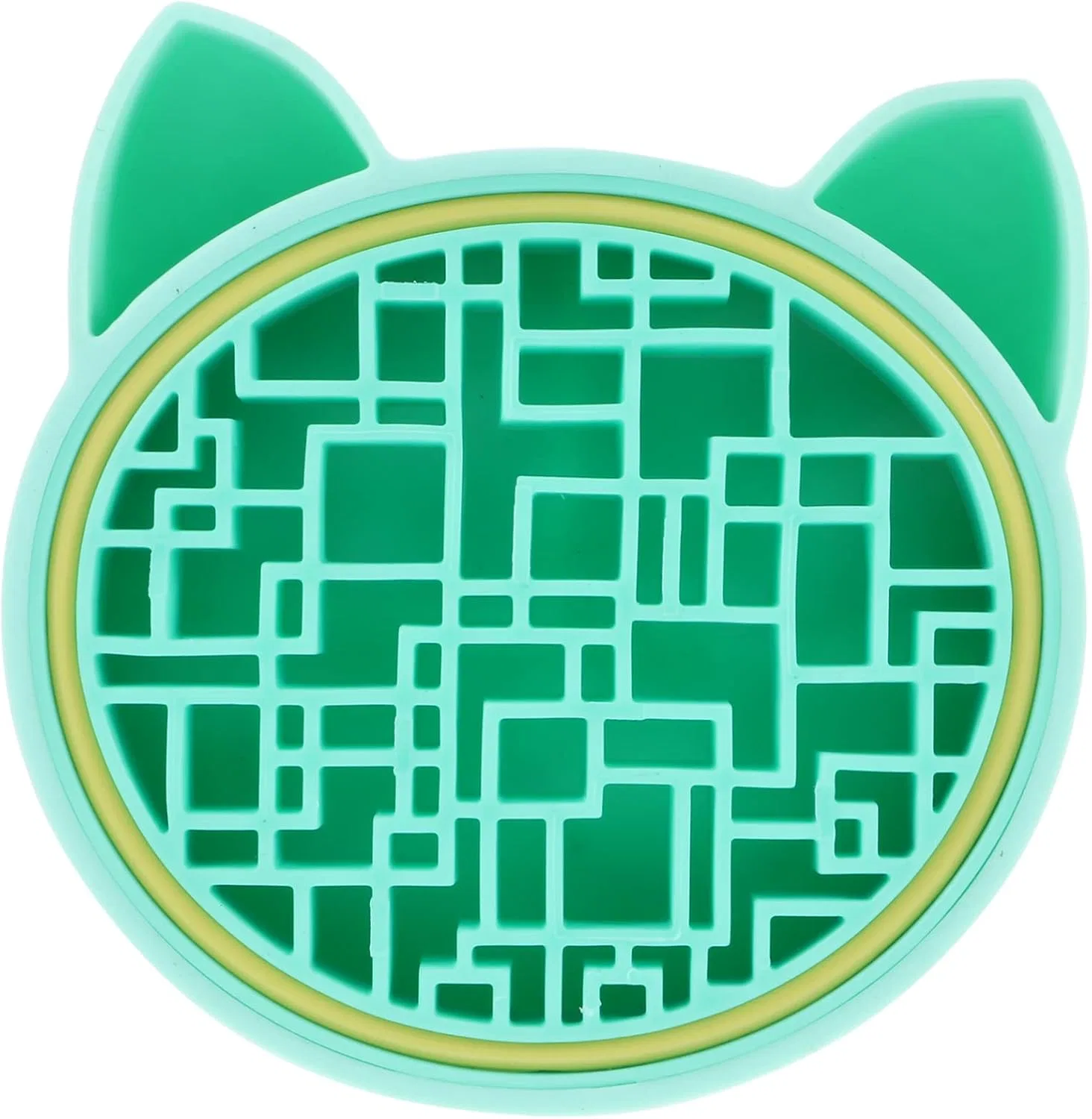 Коврик для чистки кистей PAMINGONO силиконовый 11x11 см зеленый