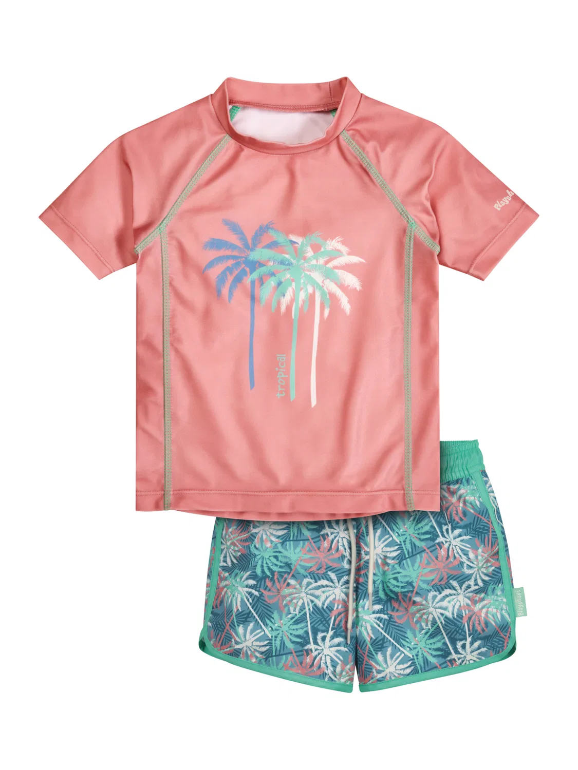 Защита от УФ-излучения Playshoes, Green/Coral