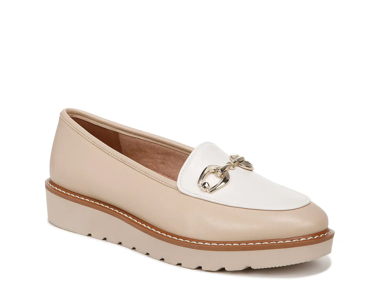 

Лоферы Adiline Loafer Naturalizer, бежевый/белый