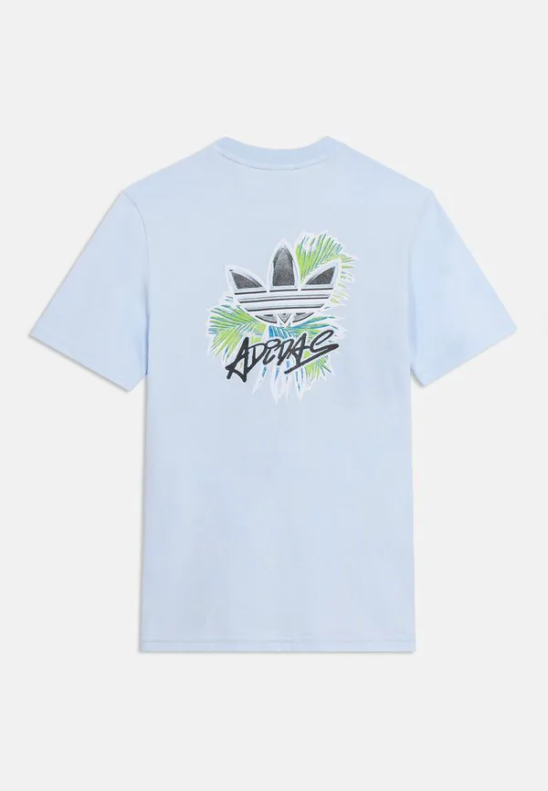 Детская футболка унисекс с принтом Adidas Originals, Crystal Sky — фото 2
