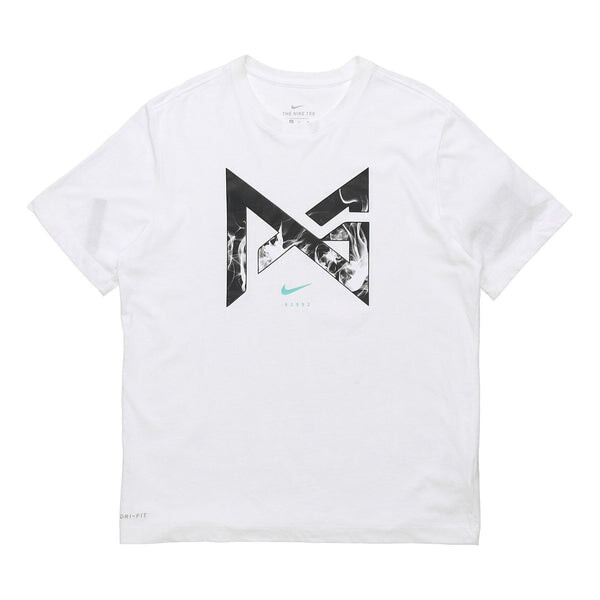

Футболка pg dri-fit paul george loose sports short sleeve white Nike, белый