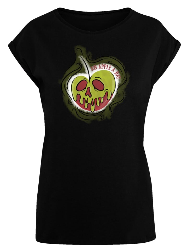 

Футболка F4NT4STIC Extended Shoulder T-Shirt Disney Villians An Apple A Day, черный