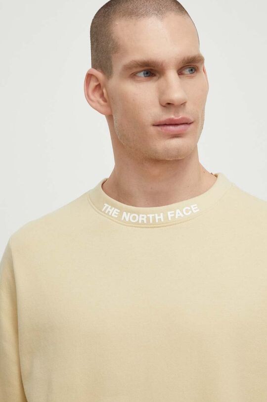 

Хлопковая толстовка The North Face, бежевый