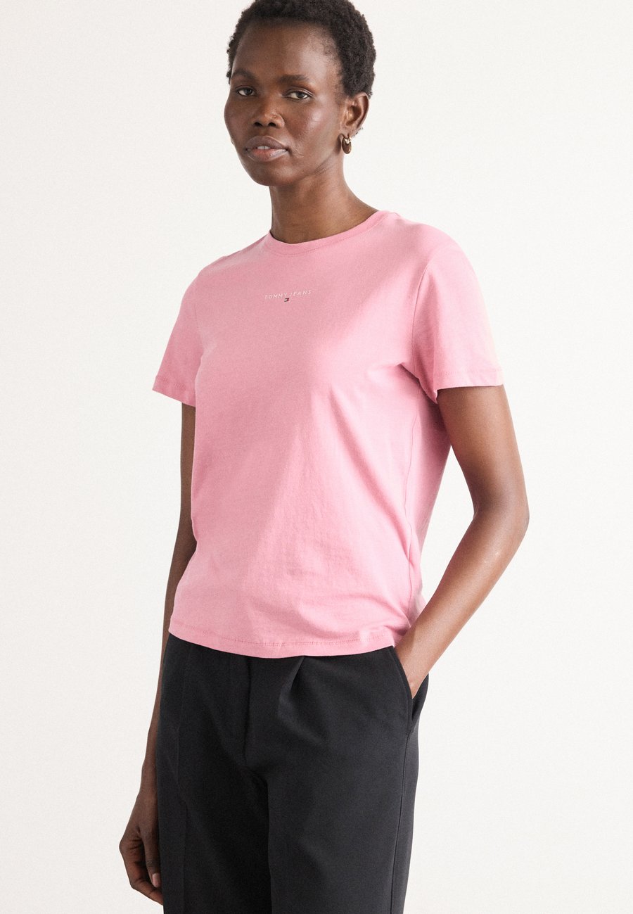 

Футболка Tommy Jeans LINEAR TEE, Mystic Pink/Pink