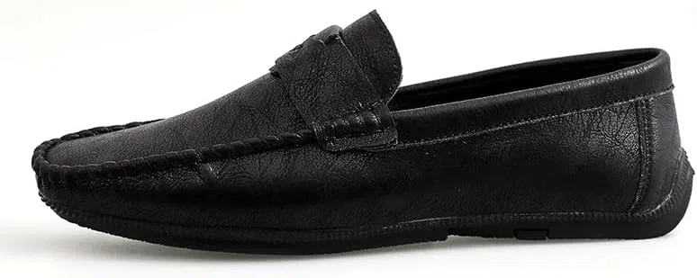 Лоферы мужские Penny Loafers, Black PUGHGAETZF — фото 2