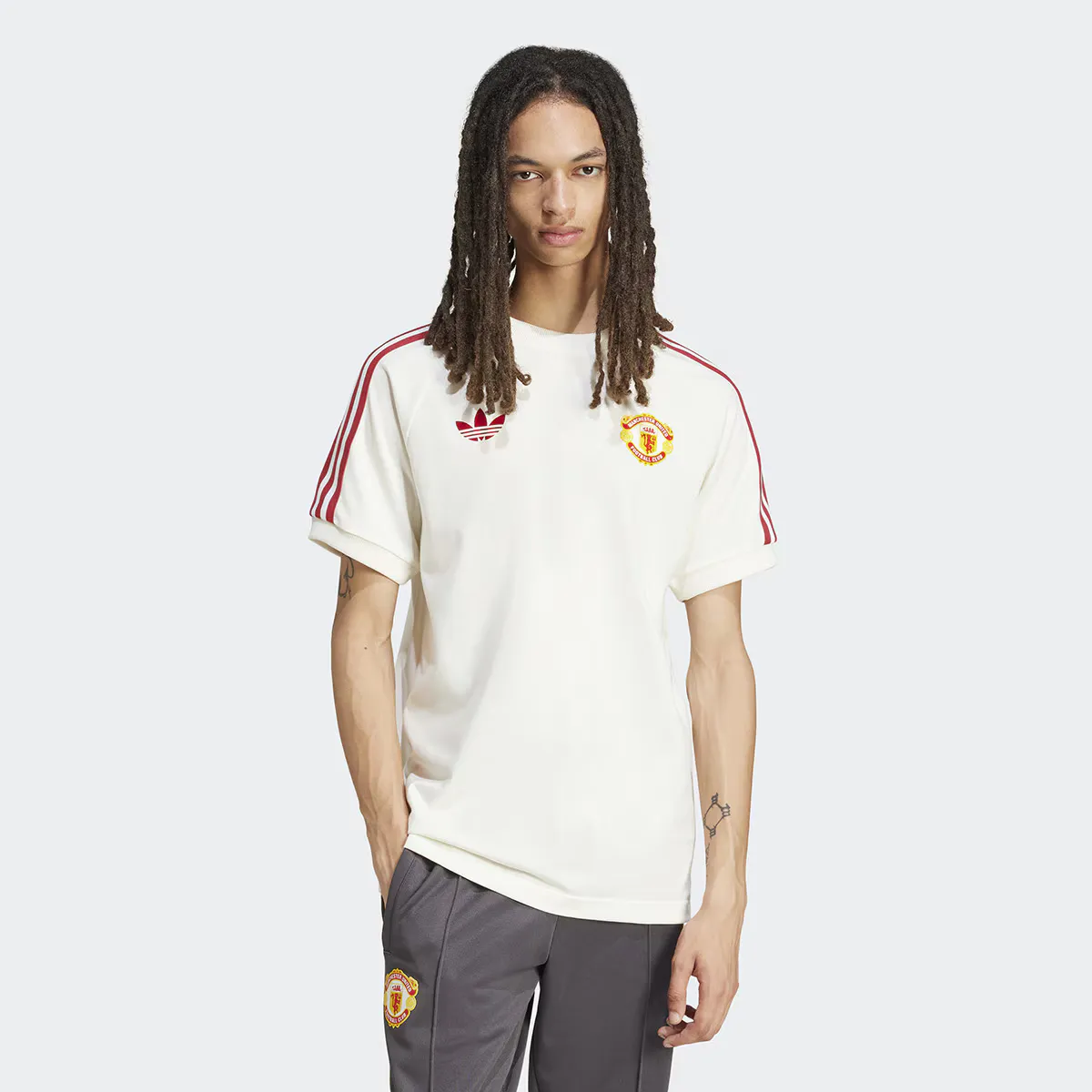 

Adicolor Classics Manchester United FC 3-Stripes мужская футболка adidas, цвет default