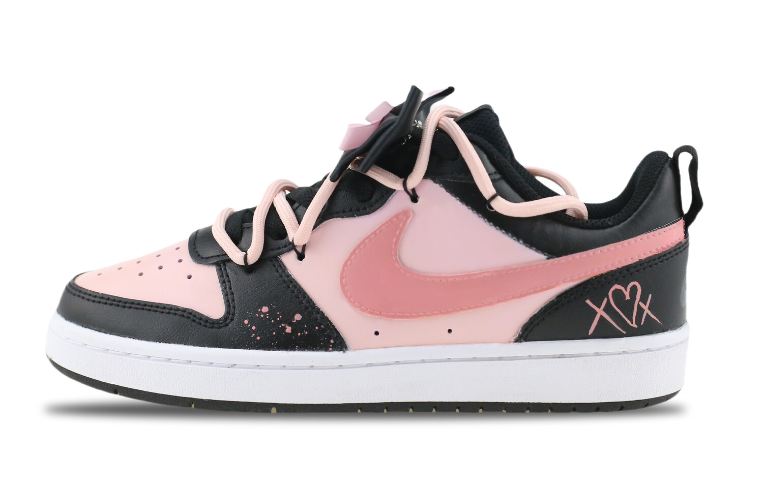 

Кроссовки Nike Court Borough Skateboarding Shoes Women's Low-top Pink, розовый
