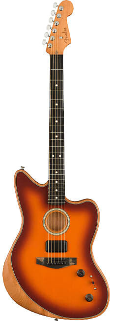 

Акустическая гитара Fender Guitar, Acoustasonic - American Acoustasonic Jazzmaster, Tobacco Sunburst