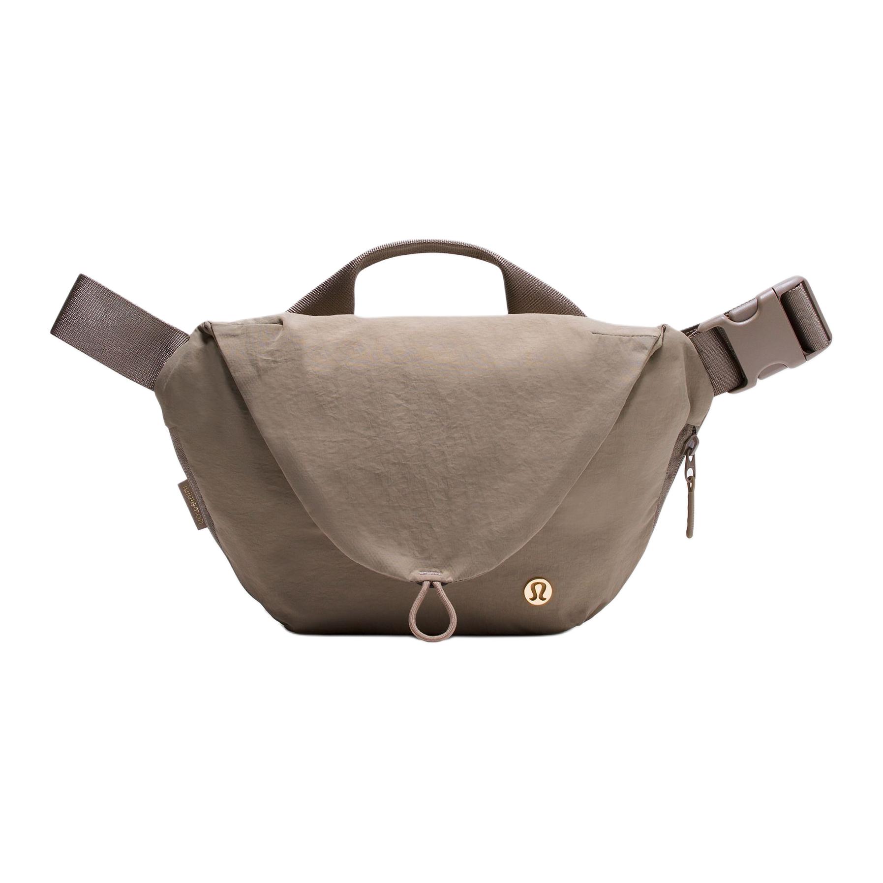 

Lululemon Полиэстеровый кроссбоди унисекс теплый умбра-серый, Warm Umber Gray