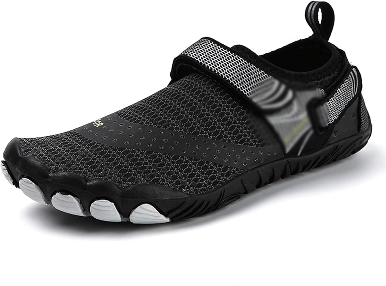 

Кроссовки для приседаний DHAEY для мужчин и женщин, удобные, дышащие, легкие с нескользящей подошвой для занятий фитнесом в помещении, кросс-тренировки и йоги (Цвет: черный, Размер: 13.5 для женщин / 12 для мужчин)