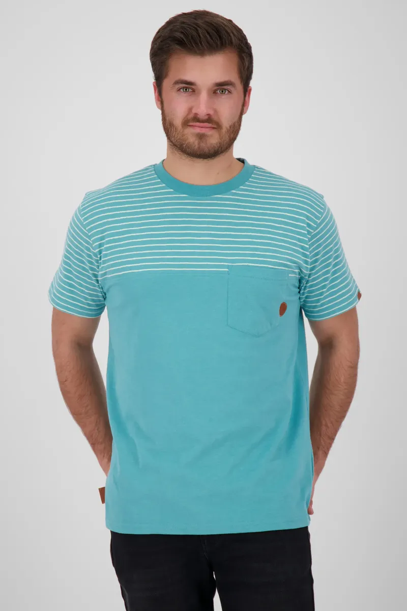 

Футболка Alife & Kickin "LeopoldAK Shirt Мужская футболка", цвет Ocean