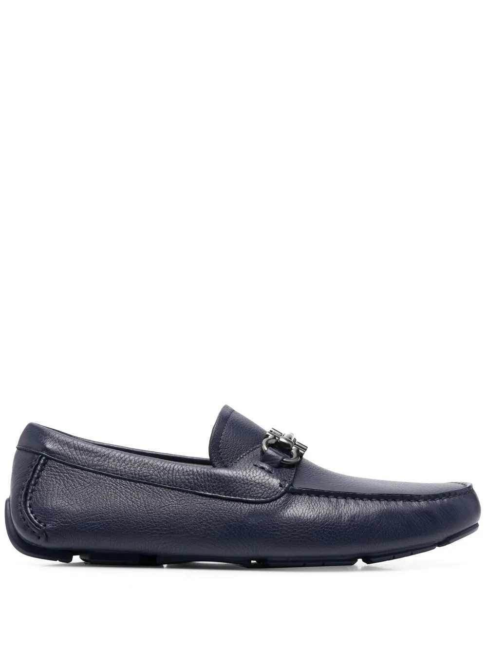

Лоферы с пряжкой Gancini Ferragamo, синий