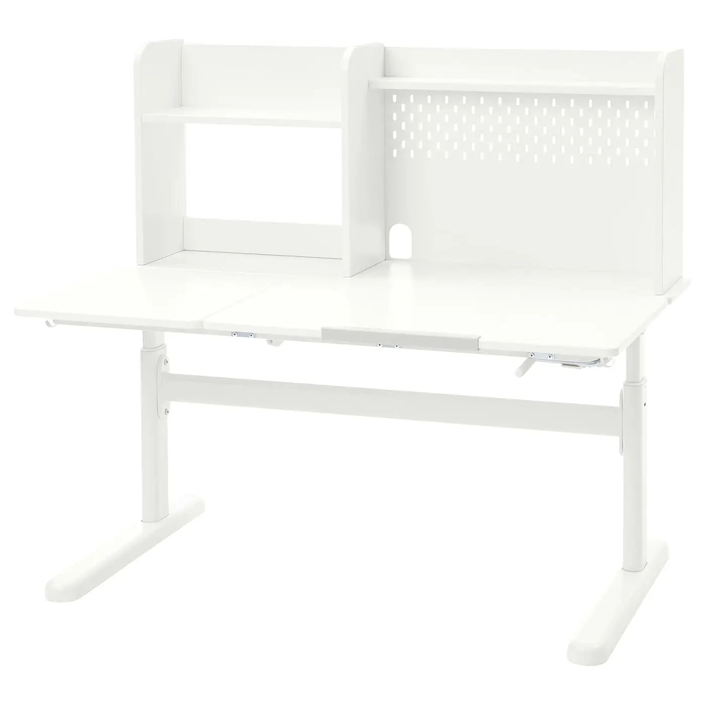 Детский стол и стул BERGLÄRKA/DAGNAR IKEA, 120x70 см, белый/желтый — фото 2